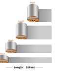 Butyl Tape Waterproof Sealing Tape With Aluminum Foil For RV Roofs, Windows, Pipes And Boats, 2 Inch By 16 Feet, Silver rolls.