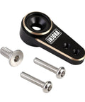 Beefy RC Servo Steering With Mount And Horn For AX24 RC Car Boat And Axial SCX24 Upgrade Parts Brass Black High Sensitivity