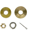 Plug And Play Propeller Hub Kit For Yamaha Outboards 60HP-85HP With Nut Cotter Pin Thrust Washer Spacers And Washers Replaces 688-45987-00