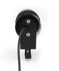 Back view of Bright 20W LED Motorcycle Headlight For 12V To 85V Systems Waterproof Front Lamp For E Bikes Scooters Mini Motorcycles