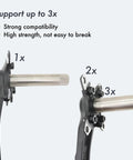 104 BCD Four Arm Mountain Bike Crankset With Chainring And BSA Bottom Bracket Spindle 1x 2x 3x Compatibility view