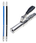 Grease Coupling Kit With 30cm Hose For Auto And Machinery Maintenance showing metal nozzle and hoses