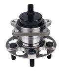 Rear Wheel Bearing And Hub Assembly Replacement For 2010-2015 Prius And 2012-2015 Plug-In, 5 Lug With ABS, OE-Style Fit