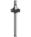 Hella Smooth Corner Rounding Router Bit With Piloted Shank For Wooden Edge Profiling And Soft Material Carving At One Eighth Inch Diameter, steel cutter.