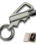 Forever Match Lighter With Built In Multi Tool Bottle Opener Windproof Waterproof Camping Survival Tool For Outdoor Adventures