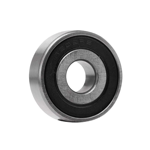 4 Pack 6202 RS Ball Bearings With Front And Rear Spacers And Sleeves For Converting 15mm To 12mm Dirt Pit Bike Wheel Axles Includes Bearings Spacers And Bushings For Easy Plug And Play Durable Wheel Upgrade showing a single sealed bearing