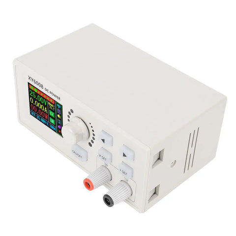 CNC Regulated Power Supply 480W 70V In 60V Out for LED Lab Use, showing control panel and output terminals