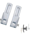 Heavy Duty Steel T Handle Cam Locking Cam For T Handle Locks Two Piece Set Left And Right Galvanized Construction Includes Screws