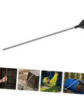 Portable Water Leak Detector Rod For Underground Pipelines And Pipes With High Sensitivity Tracking, Stainless Steel And Plastic Build, Your Go To Inspector For Home Plumbing And Industrial Water Systems, Durable Leak Tester Tool, stainless steel rod