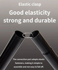 Adjustable Tarp Poles For Camping Tents And Canopies 0.6 Inch Diameter 80.7 Inch Length Elastic clasp detail strong durable