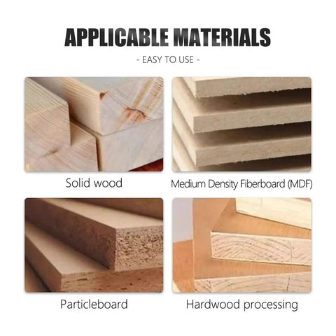 Top Tier 1/2 Inch Carbide Bottom Cleaning Router Bit For CNC Wood Engraving And Precision Surface Planing On MDF Plywood materials shown