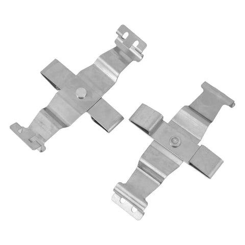 Premium Front Disc Brake Caliper Hardware Kit With Anti Rattle Clips And Pins For Perfect Fit On BMW 4 Series F32, F33, M4 And F82 Models 2013 To 2020, Delivers Smooth Stopping Power And Eliminates Squeaky Noises Right Away. Stainless steel anti-rattle clips