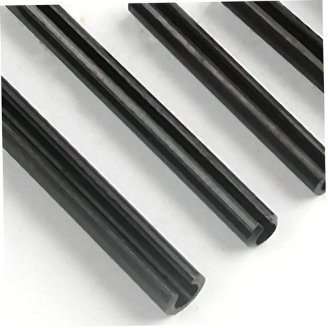 Black slotted spring dowel pins from Assorted Roll Pins Kit Slotted Spring Dowel Pins 450 Piece Set In Plastic Storage Case For Cogs Wheels And Mechanical Projects Perfect For DIYers And Pros Great For Home Repairs