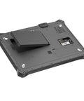 Back view of Tough As Nails Rugged Windows Tablet Featuring A Slick 12.2 Inch HD Touchscreen with battery compartment.