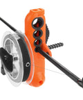 Radius Must Have Fishing Line Spooler With Patent Pending Design For Spinning And Casting Reels Twist Free Line Spooling On The Go Portable Compact Spool Holder One Quarter Pound Capacity Soft Touch Clamps Protect Rod Blanks Adjustable Tension Bands on fishing rod