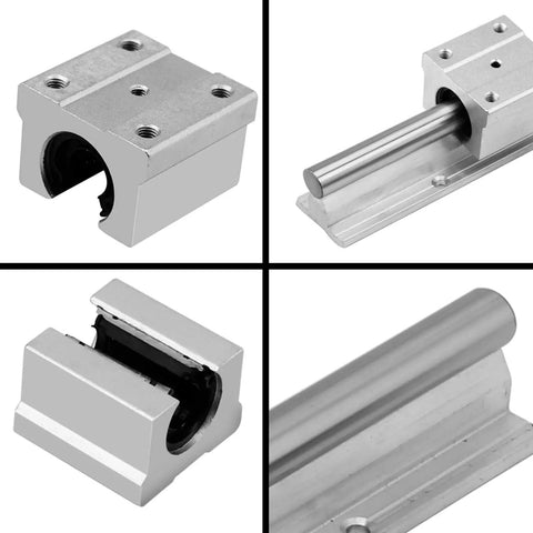 Heavy Duty SCS12LUU 300mm Linear Rails With SBR12UU Slide Blocks Precise Smooth Motion System For CNC Machines 3D Printers Robotics