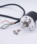 Incremental Rotary Encoder 600PPR Optical AB Two-Phase Quadrature Output, 6mm Shaft, DC 5 To 24V, with connecting wires