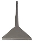 7 Inch Wide Tile And Thinset Removal Bit For SDS Max Demolition Hammers With 20 Inch Length Machined Blade, Pro Grade Forged Tempered Steel