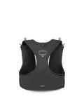 Back view of Dyna LT Womens Running Hydration Vest With Hydraulics Soft Flasks, Ultra Lightweight Water Pack, Black Medium