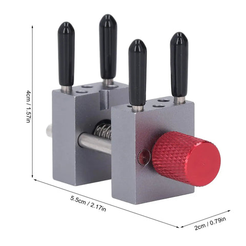 Mini Bench Vise Clamp For Jewelry Repair And Model Making Pro Grade Adjustable Parallel Jaws For Gripping Small Parts Up To 1.18 Inches 4cm