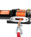 VEVOR 3500 Lb Electric Winch 12V DC for Boat Pickup Truck with 39 Ft Synthetic Rope and aluminum fairlead.