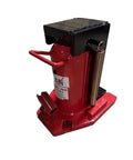 Heavy Duty Hydraulic Toe Jack Delivering Solid 30 Ton Top Lift And 15 Ton Toe Capacity With Easy Rotating 180 Degree Handle Sliding Tight Into Cramped Spaces This Bad Boy Shop Lift Heaves Six Inches For Garage Grunts Trade Pros Working Clean - close-up view.