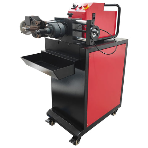 Pro Grade Brake Disc Lathe Machine With 0.002-0.005mm Precision For Resurfacing Warped Rotors Reducing Vibration And Squeal 38mm Spindle Safe 220V To 12V Power Heavy Duty Auto Shop Tool