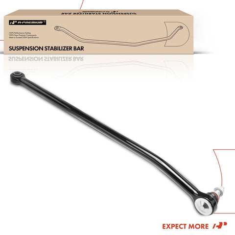 Front Suspension Track Bar Panhard Bar With Ball Joint And Bushing For Ford F 250 Super Duty 2017 To 2020 And F 350 Super Duty 2017 To 2020, Fits 4WD Models Only, No HD Suspension, Black Steel With Anti Corrosion Finish, black suspension bar with bushing