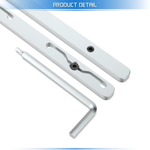 Guide Rail Connector Set Replacement For Track Saw Guide Rails Quick Secure No Fuss Link With Two Connectors Screws And Hex Key Included