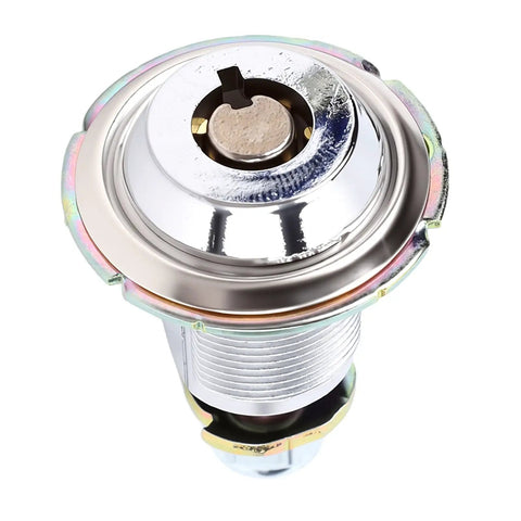 Tubular Cam Lock Zinc Alloy Round Door Keyed Replacement for File Cabinets and Small Enclosures
