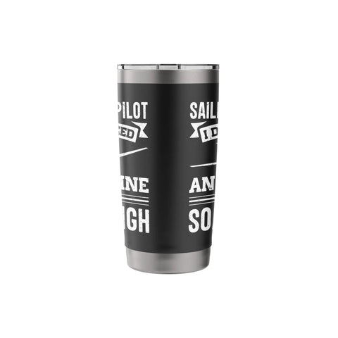 Stainless Steel Insulated Tumbler For Sailplane Lovers And Aviation Enthusiasts Keeps Cold Drinks Ice Cold Or Hot Coffee On Long Fly Days Durable Travel Mug Built For Glider Pilots And Aviation Nerds