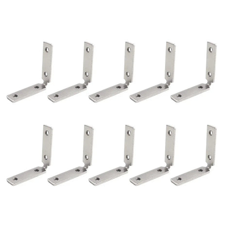 Effortless Install Right Angle Cabinet Corner Mounting Plates And Brackets For Cabinets And Wardrobes, Heavy Duty Kitchen Hardware