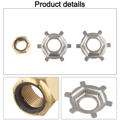 Heavy Duty Prop Nut Tab Washer Kit For Mercury 65 To 225Hp Outboard Motors Tough Copper Steel Marine Hardware Saltwater Ready Oem Replacement Fasteners Built Like A Tank For Sea Dogs