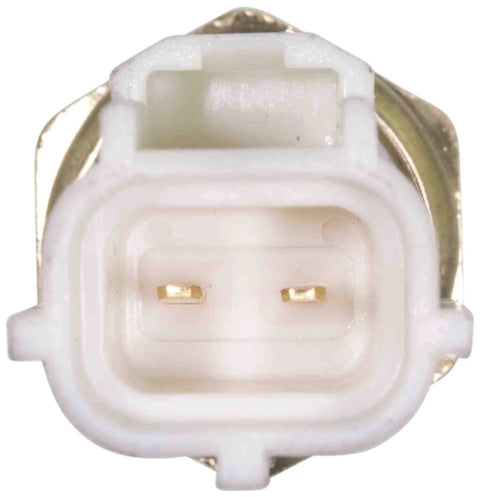 Engine Coolant Temperature Sensor Straight Up Top Shelf Oem Replacement For Accurate Ecm Signals: Close-up of sensor connector.