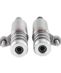Pair of GM 2.0/2.2/2.4L engine VVT solenoids, direct-fit plug-and-play kit, front view, fits Chevy Equinox, Malibu, and more.