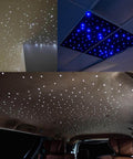 Fiber Optic Star Light Kit With 150 Strands 0.75mm, 6.5ft Two Meter Length, Car Interior Headliner Lights, Bluetooth App Control