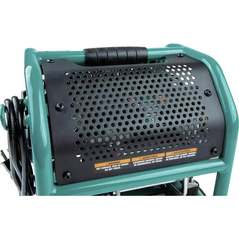 Quiet Series Air Compressor With Half Horsepower Compact One Gallon Tank Oil Free Pump Ultra Quiet 58 DB Indoor Friendly And Durable Roll Cage