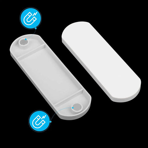 Magnetic Light Switch Guard Covers For Flat Modern Switches And Toggle Switches, Prevents Accidental On, Indoor Outdoor Use, 4 Pack