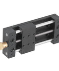 Kickass Cnc Linear Stage Motion Actuator With 600Mm Stroke Xyz Axis Slide Rail showing black aluminum housing and precision rods.