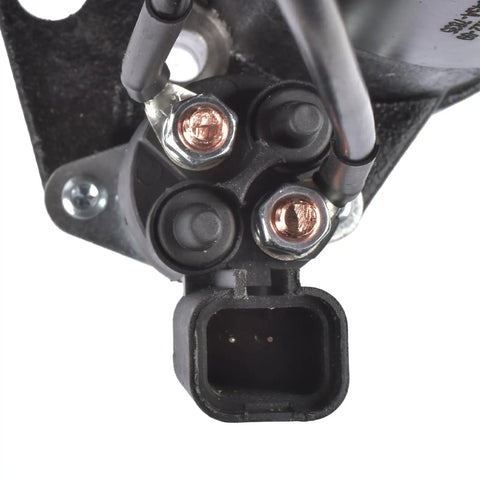 12V 9 Tooth Starter Motor With Cross Reference 04131602 Fits TD2.9 TD3.6 TCD2.9 TCD3.6 And Genie GTH5519 Industrial Diesel Engines For Easy Cranking And Reliable Repair Parts close-up terminal view