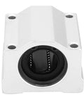 Pro Level CNC Machined Aluminum Linear Motion Slide Blocks With Precision Ground Ball Bearings Crafted For Zero Drag Operations And Bulletproof Shop Floor Performance Two Pack, close-up view.