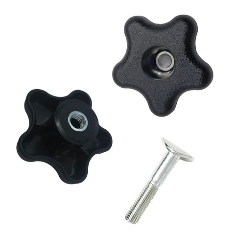 Two Pack Lawn Mower Handle Bolts And Knobs Replacement Kit For TimeMaster Recycler Snowblower And Compatible Mower Models