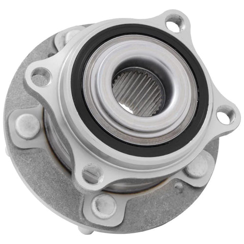 2-Pack Front Wheel Hub Bearing Assembly Replacement - Direct Fit, OEM-Grade, Plug-And-Play - top view of hub assembly
