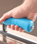 Close-up of UltraFlex Pro Finishing Trowel 14 Inch 355 X 110 Mm For Smooth Plaster And Concrete Surfaces with comfort grip handle