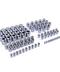 High Precision Spring Collet Set AA Grade ER16 For CNC Engraving Milling Machine Tool Holder Chuck Gripper With Tight Runout And Durable Alloy Steel Build, featuring multiple sizes of collets.