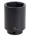 1/2 Inch Drive Deep Impact Socket 1-7/8 Inch 6-Point CR-MO Alloy Steel Heavy Duty Premium Socket for Pros and Industrial Use