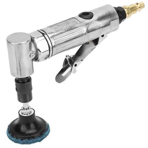 Badass Heavy Duty Pneumatic Die Grinder Right Angle Air Tool With 90 Degree Head for efficient metal deburring and grinding.