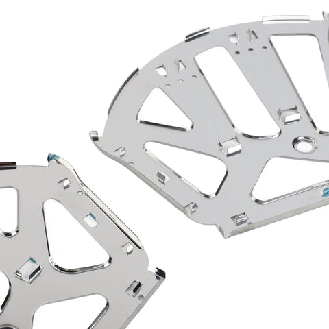Close-up of Stainless Steel Shoes Cabinet Hinges For Durable Replacement Fittings On Shoe Racks With Anti Rust Design