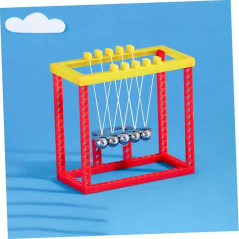 Desktop Newtons Cradle Balance Balls Set For Science Lovers Pendulum Physics Desk Toy Cool Office Decor Plastic Ball Gift