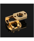 Upgrade Your Z-axis With This Precise 18mm And 16mm Oldham Coupler For Creality CR10 S4 S5 Pro Ender3 V2 3S T8 Screw Printers No More Wobbles brass Oldham coupler for 3D printer Z-axis